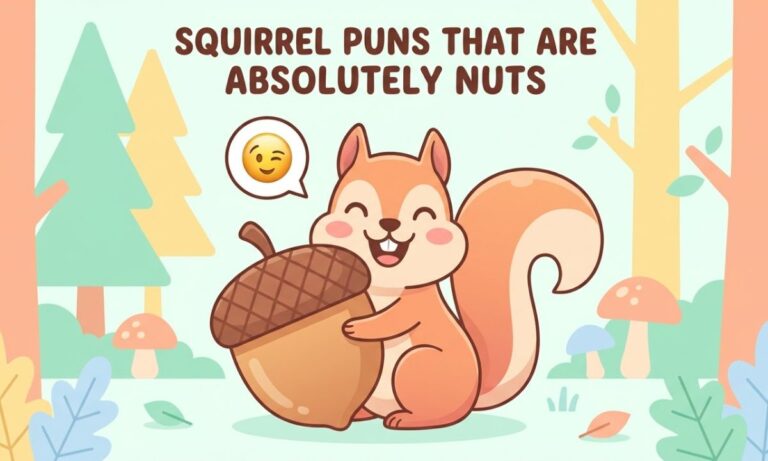 299+ Squirrel Puns That Are Absolutely Nuts (Funny, Cute & Acorn-y)