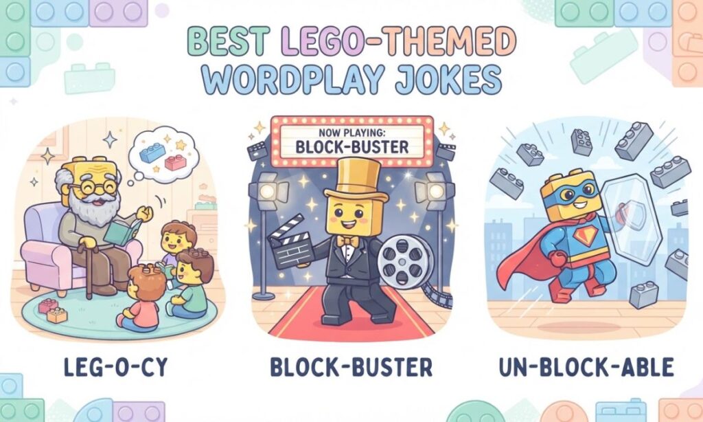 Best Lego-Themed Wordplay Jokes