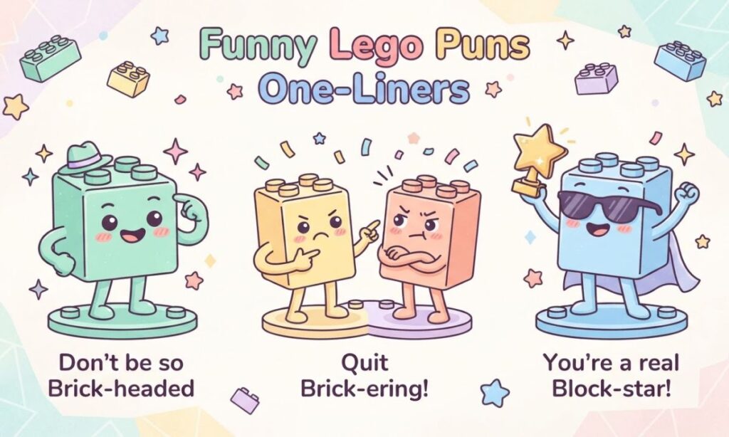 Funny Lego Puns One-Liners
