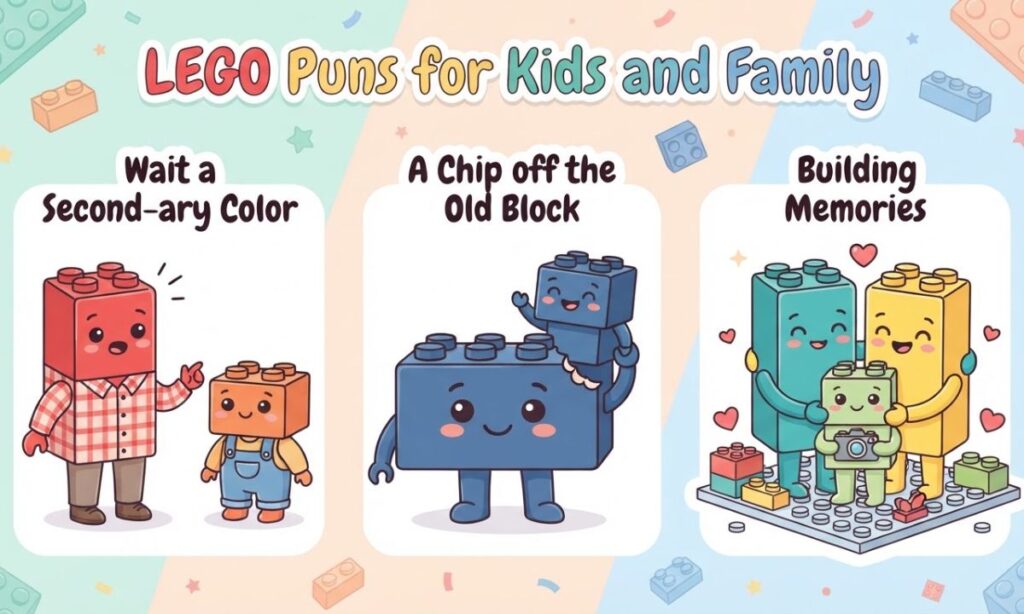 LEGO Puns for Kids and Family