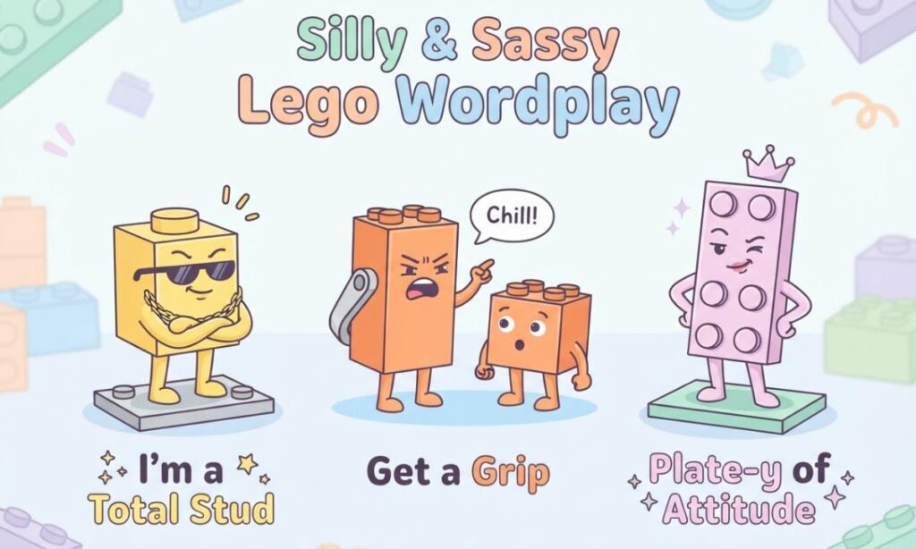Silly & Sassy Lego Wordplay