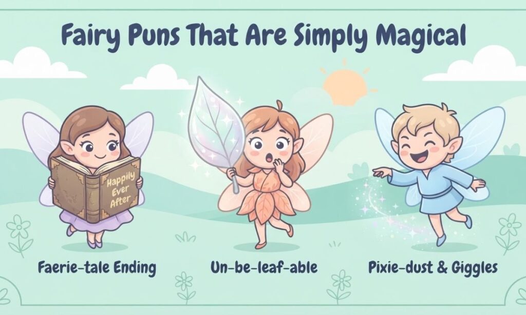 299+ Fairy Puns That Are Simply Magical (Funny, Cute & Enchanting)
