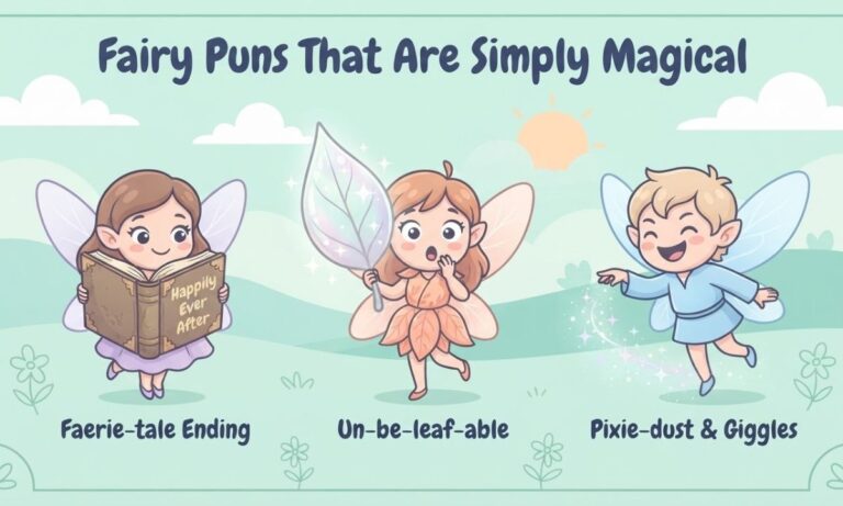 299+ Fairy Puns That Are Simply Magical (Funny, Cute & Enchanting)