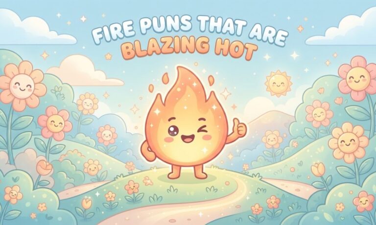 299+ Fire Puns That Are Blazing Hot (Funny, Clever & Lit)