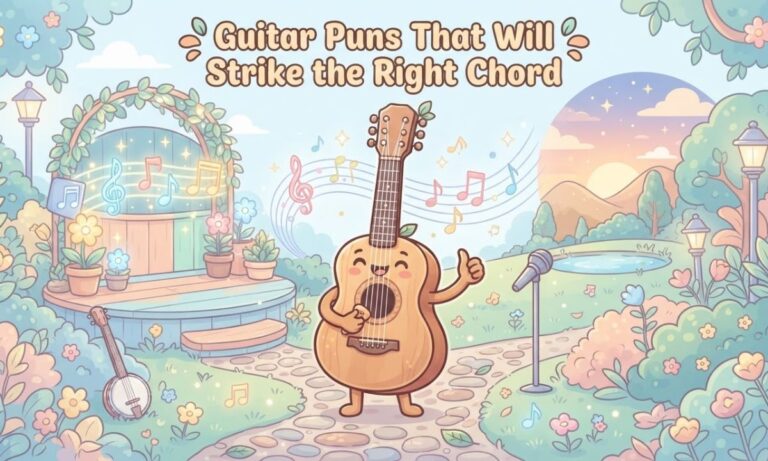 299+ Guitar Puns That Will Strike the Right Chord (Funny, Clever & String-tastic)