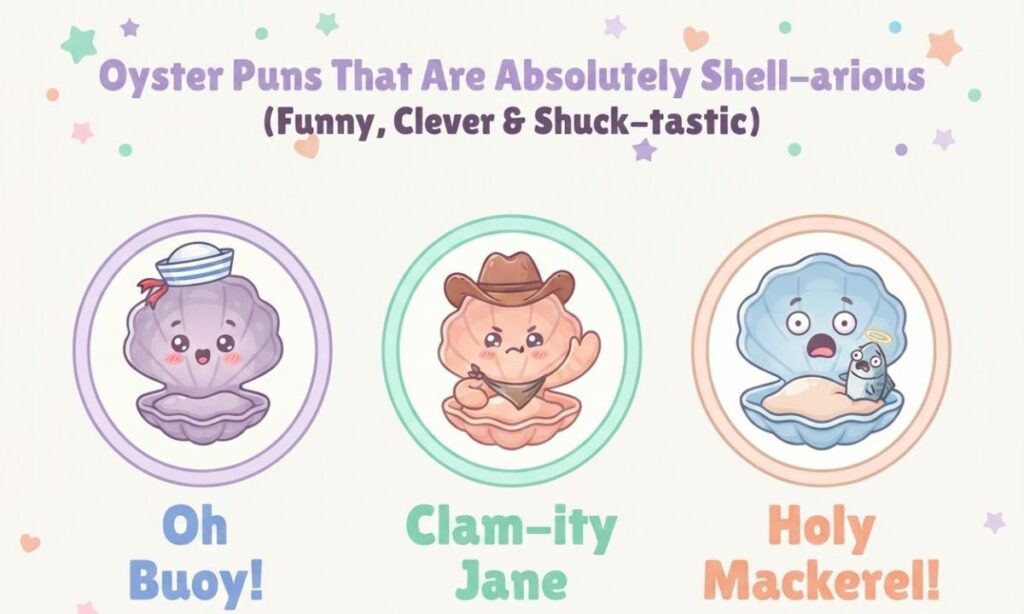 299+ Oyster Puns That Are Absolutely Shell-arious (Funny, Clever & Shuck-tastic) 
