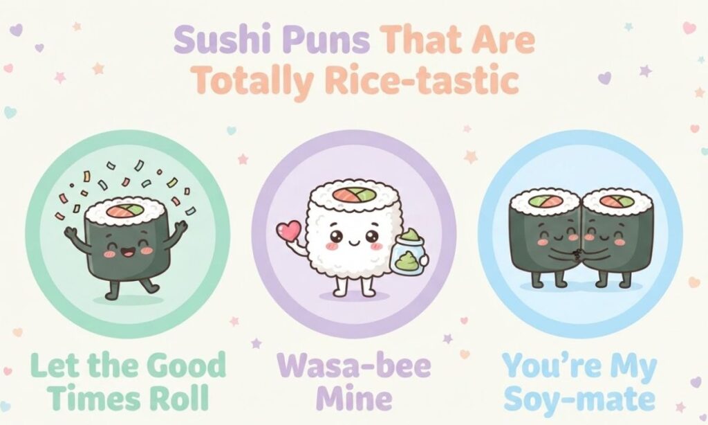 299+ Sushi Puns That Are Totally Rice-tastic (Funny, Clever & Soy Funny) 