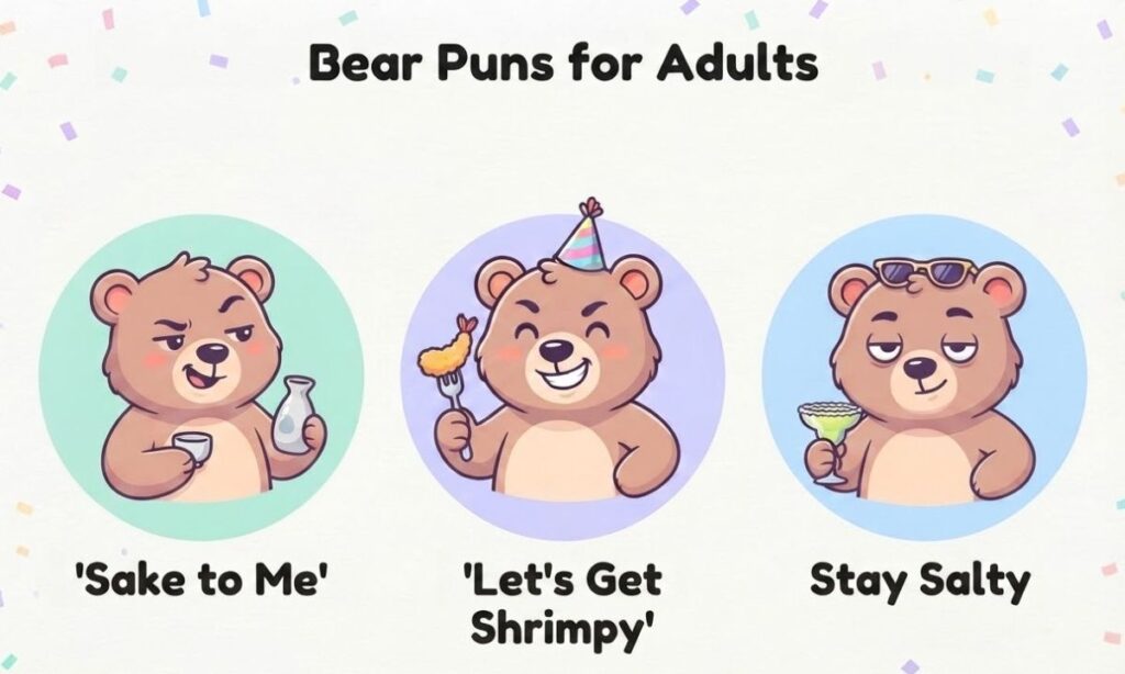 Bear Puns for Adults
