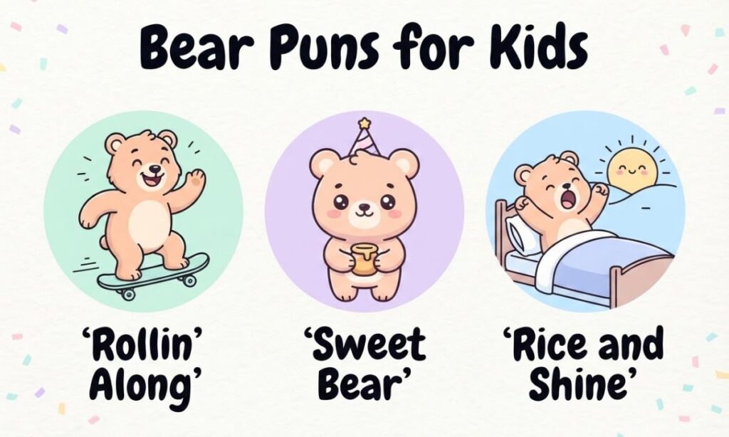 Bear Puns for Kids