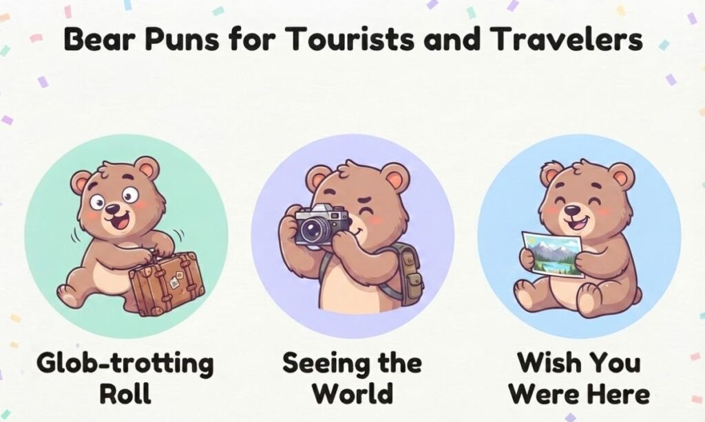 Bear Puns for Tourists and Travelers