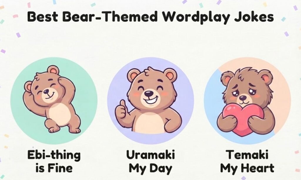 Best Bear-Themed Wordplay Jokes
