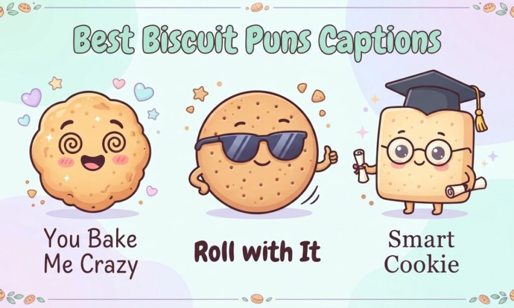 Best Biscuit Puns Captions