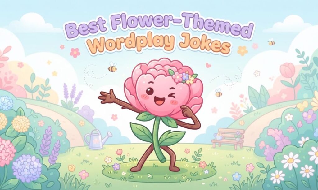 Best Flower-Themed Wordplay Jokes
