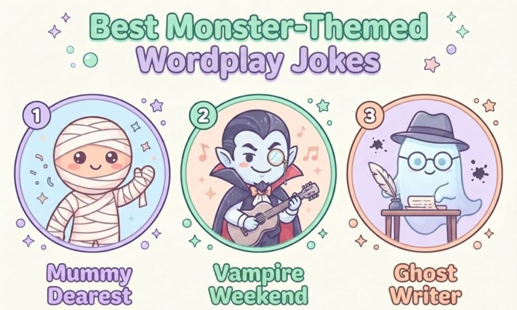 Best Monster-Themed Wordplay Jokes