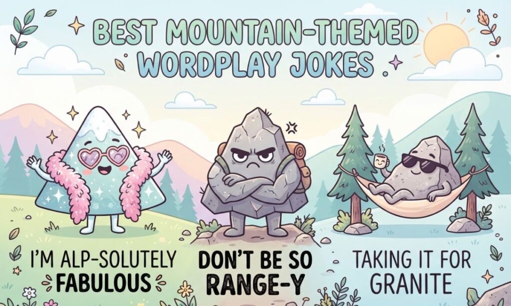 Best Mountain-Themed Wordplay Jokes