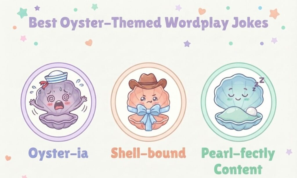 Best Oyster-Themed Wordplay Jokes