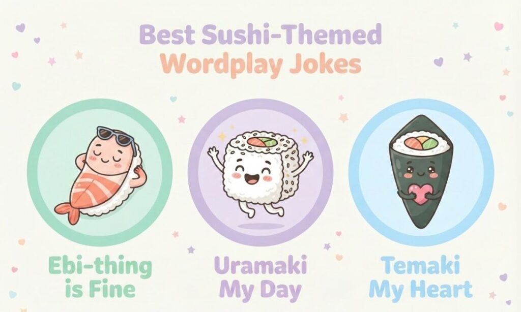 Best Sushi-Themed Wordplay Jokes