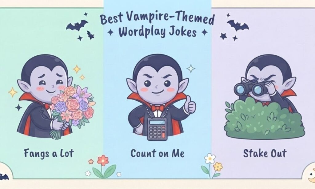Best Vampire-Themed Wordplay Jokes