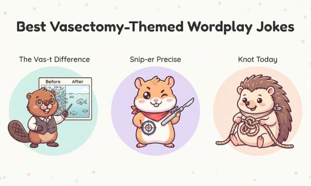Best Vasectomy-Themed Wordplay Jokes