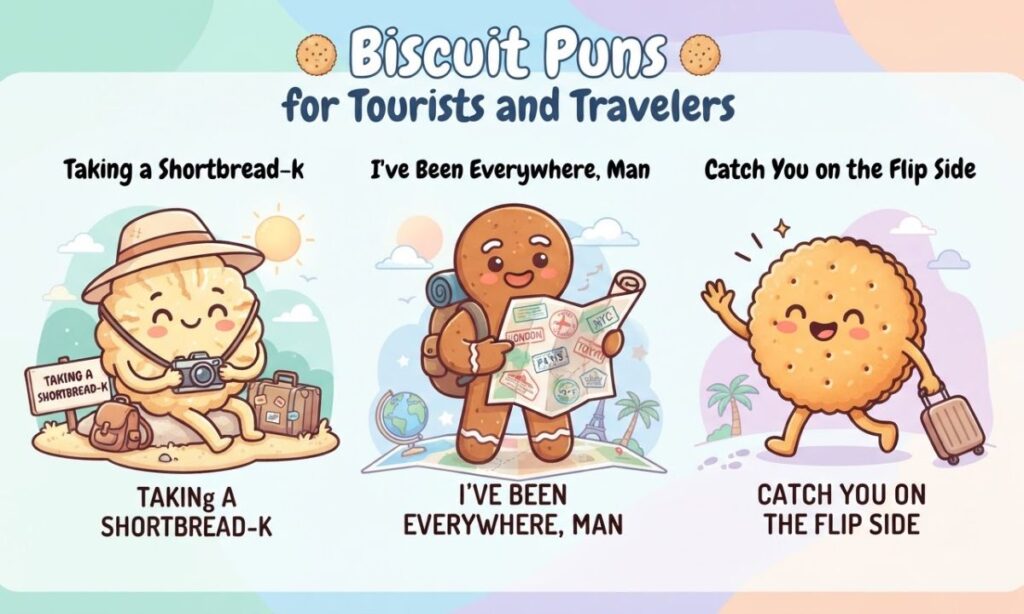 Biscuit Puns for Tourists and Travelers