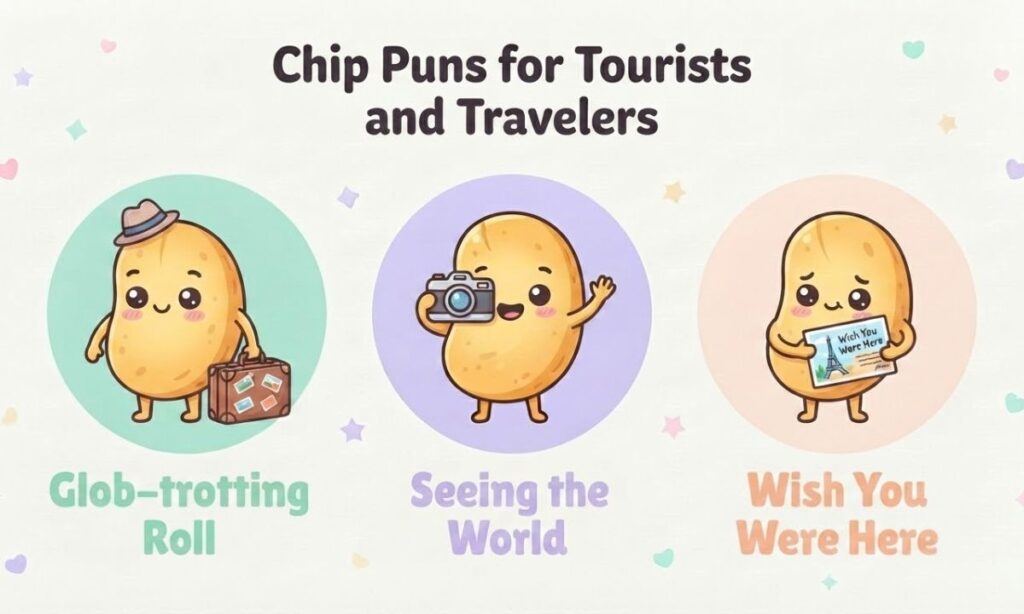 Chip Puns for Tourists and Travelers