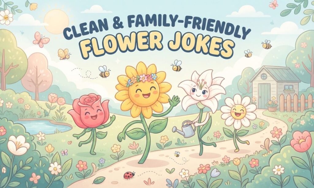 Clean and Family-Friendly Flower Jokes