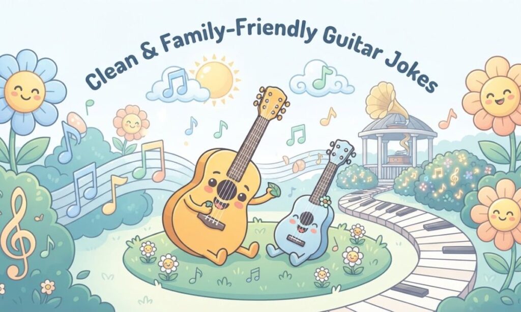 Clean and Family-Friendly Guitar Jokes