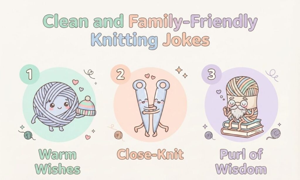 Clean and Family-Friendly Knitting Jokes