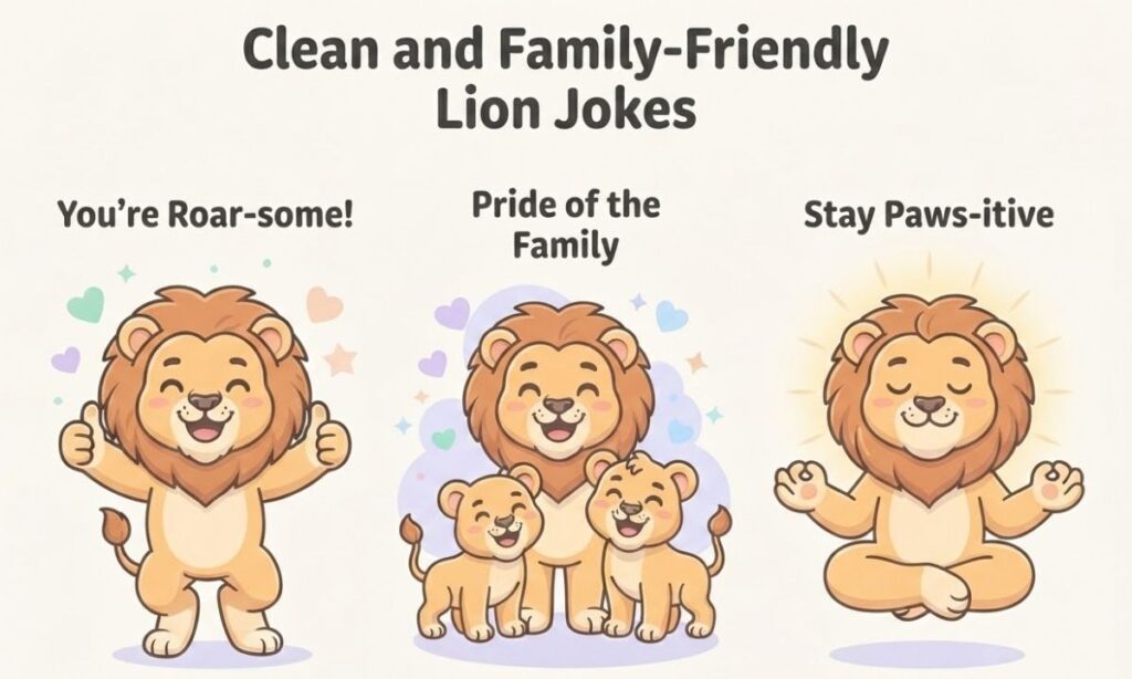 Clean and Family-Friendly Lion Jokes