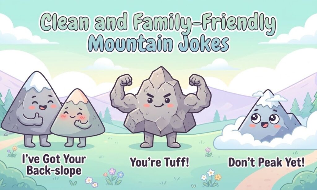 Clean and Family-Friendly Mountain Jokes