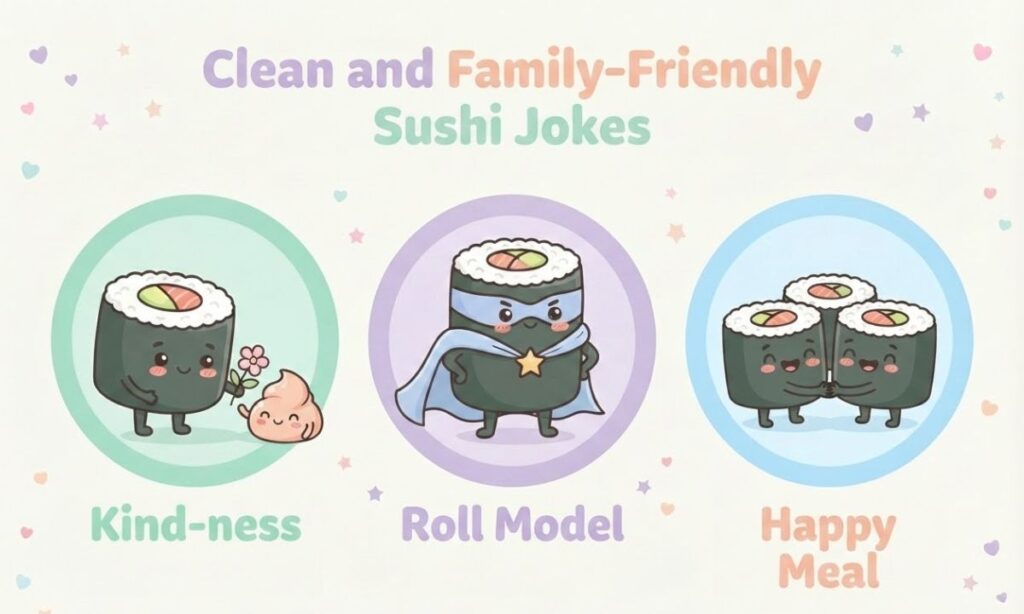 Clean and Family-Friendly Sushi Jokes