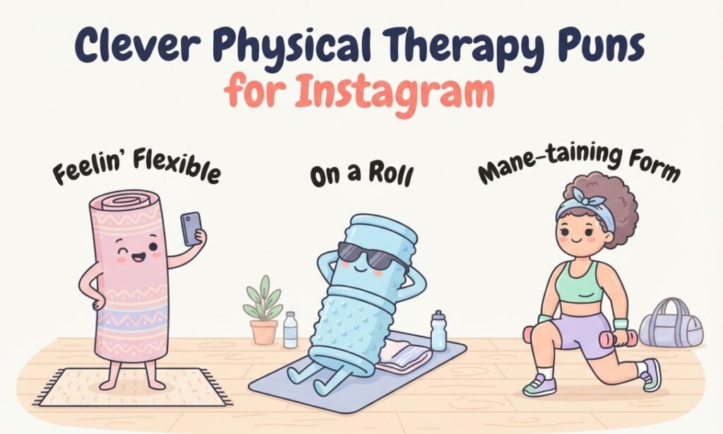 Clever Physical Therapy Puns for Instagram