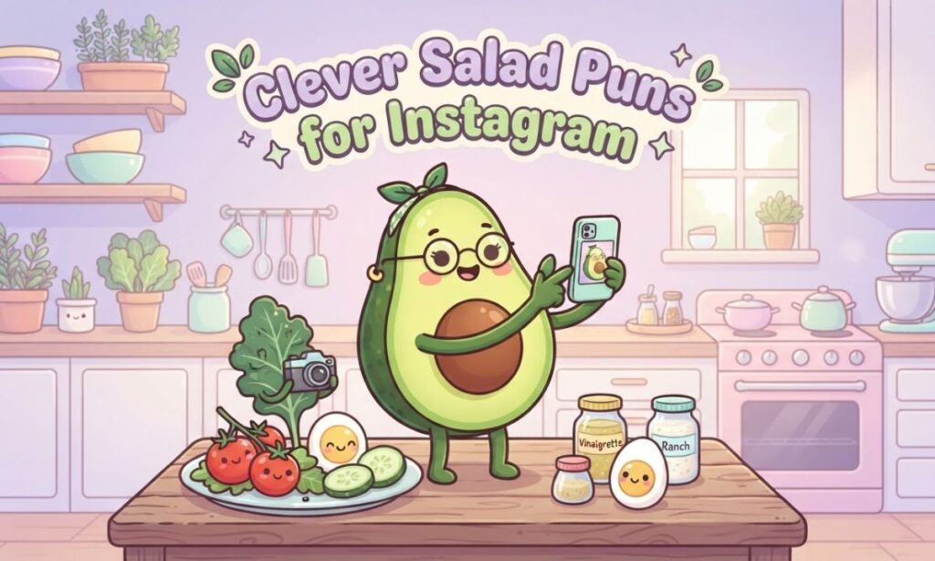 Clever Salad Puns for Instagram