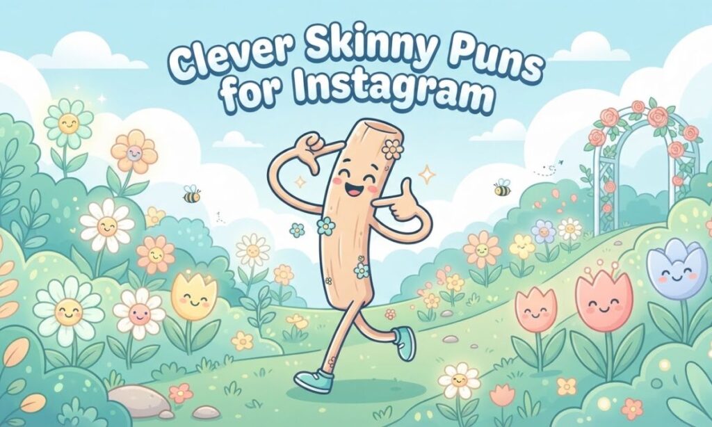 Clever Skinny Puns for Instagram