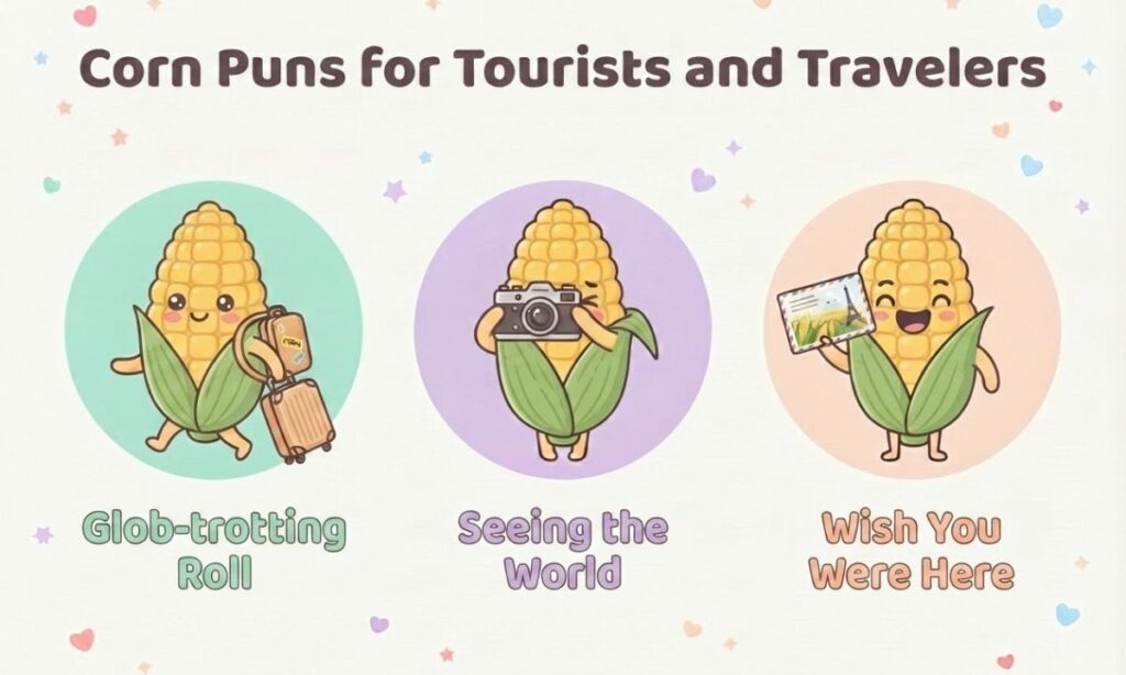 Corn Puns for Tourists and Travelers