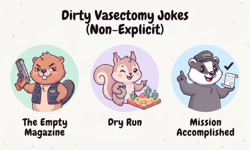 Dirty Vasectomy Jokes (Non-Explicit)