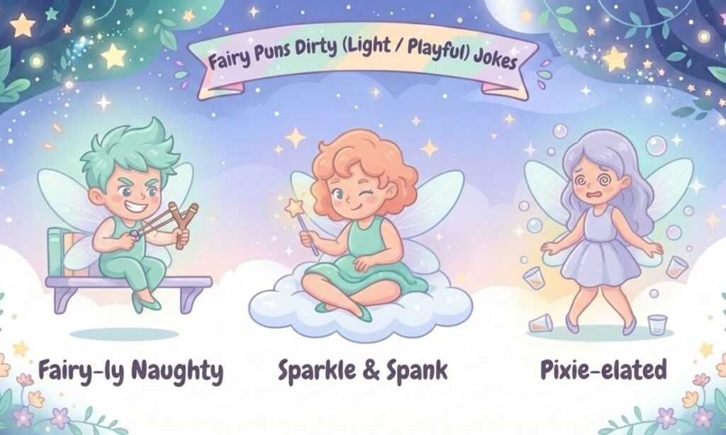 Fairy Puns Dirty (Light Playful)