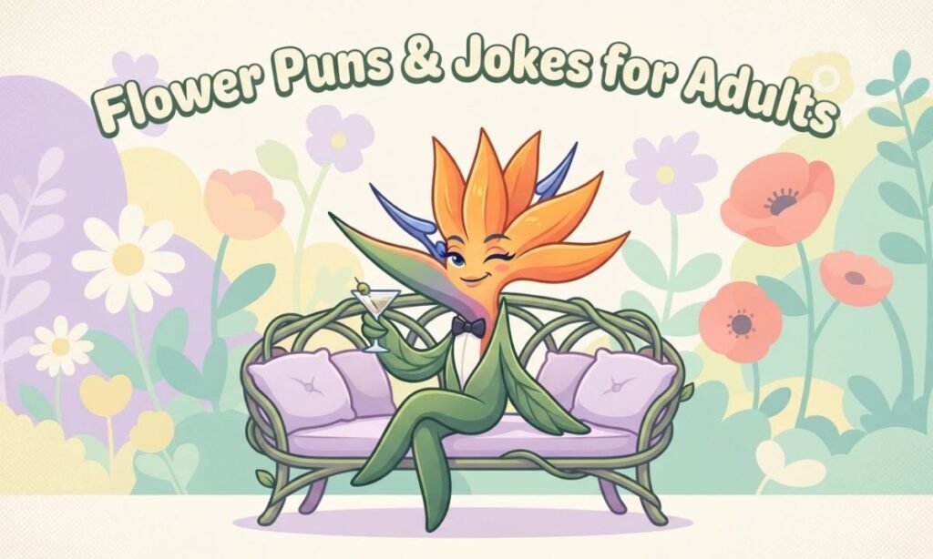 Flower Puns And Jokes for Adults