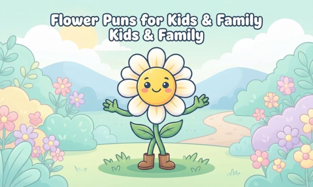 Flower Puns And Jokes for Kids and Family