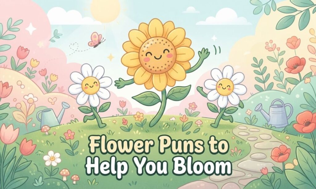 Flower Puns That Will Help You Bloom with Laughter