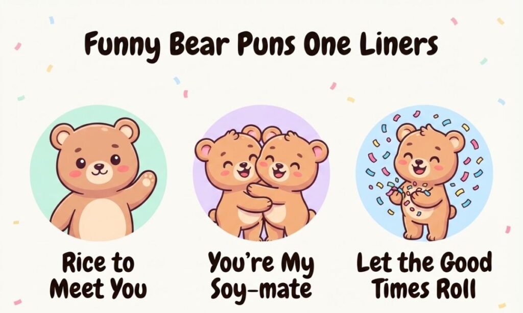 Funny Bear Puns One Liners
