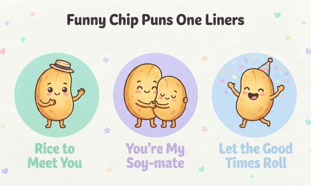 Funny Chip Puns One Liners