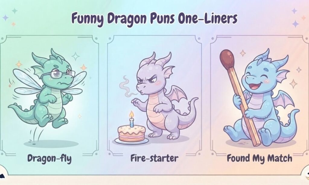 Funny Dragon Puns One-Liners