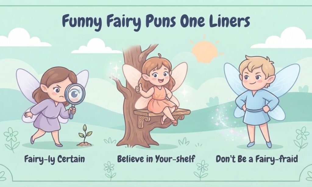 Funny Fairy Puns One Liners