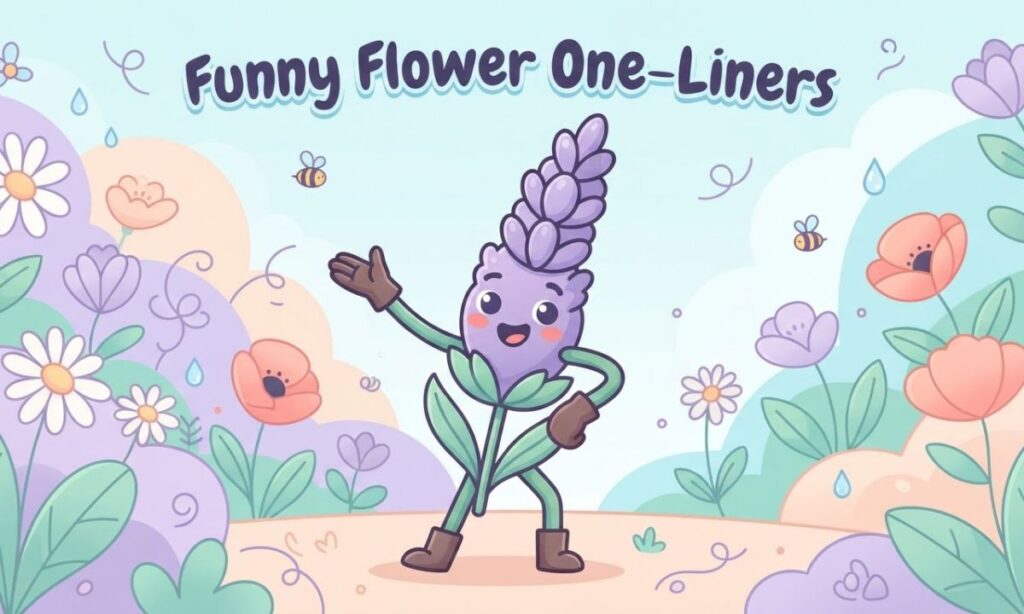 Funny Flower Puns One Liners