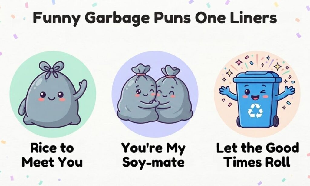 Funny Garbage Puns One Liners