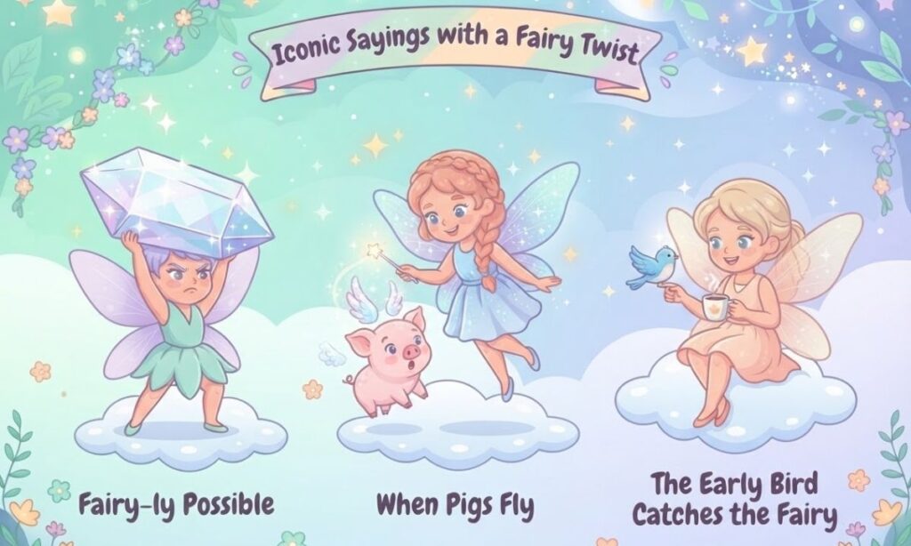 Iconic Sayings with a Fairy Twist
