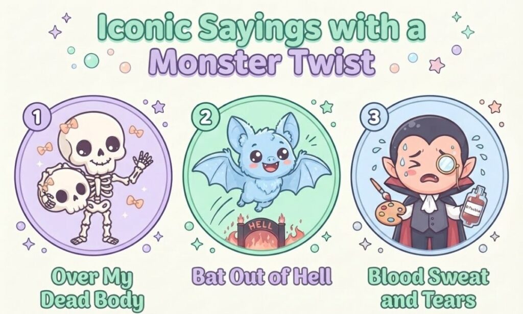 Iconic Sayings with a Monster Twist
