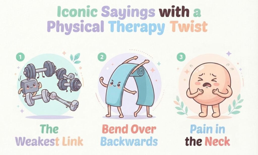 Iconic Sayings with a Physical Therapy Twist