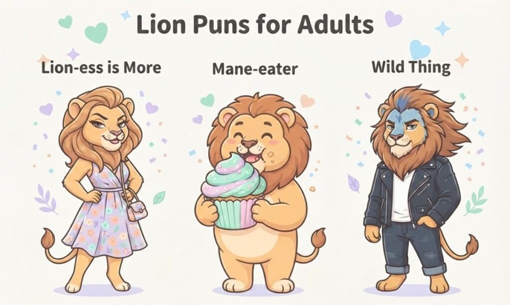 Lion Puns for Adults